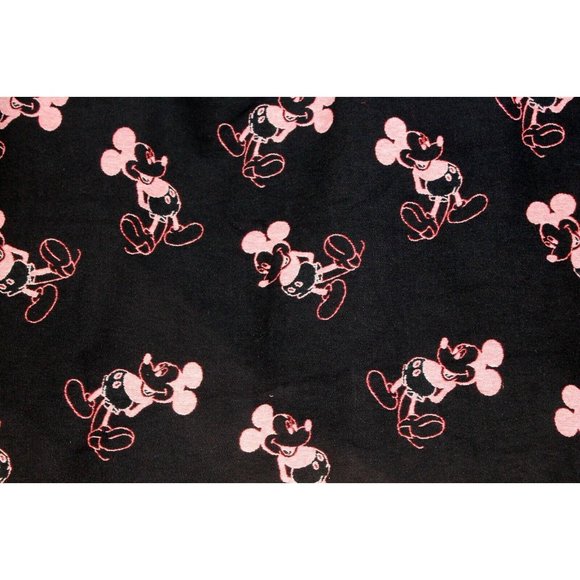 Beacon Blankets Mickey Mouse 55" x 65" Cotton Throw Blanket Red White Navy Blue - Picture 5 of 12